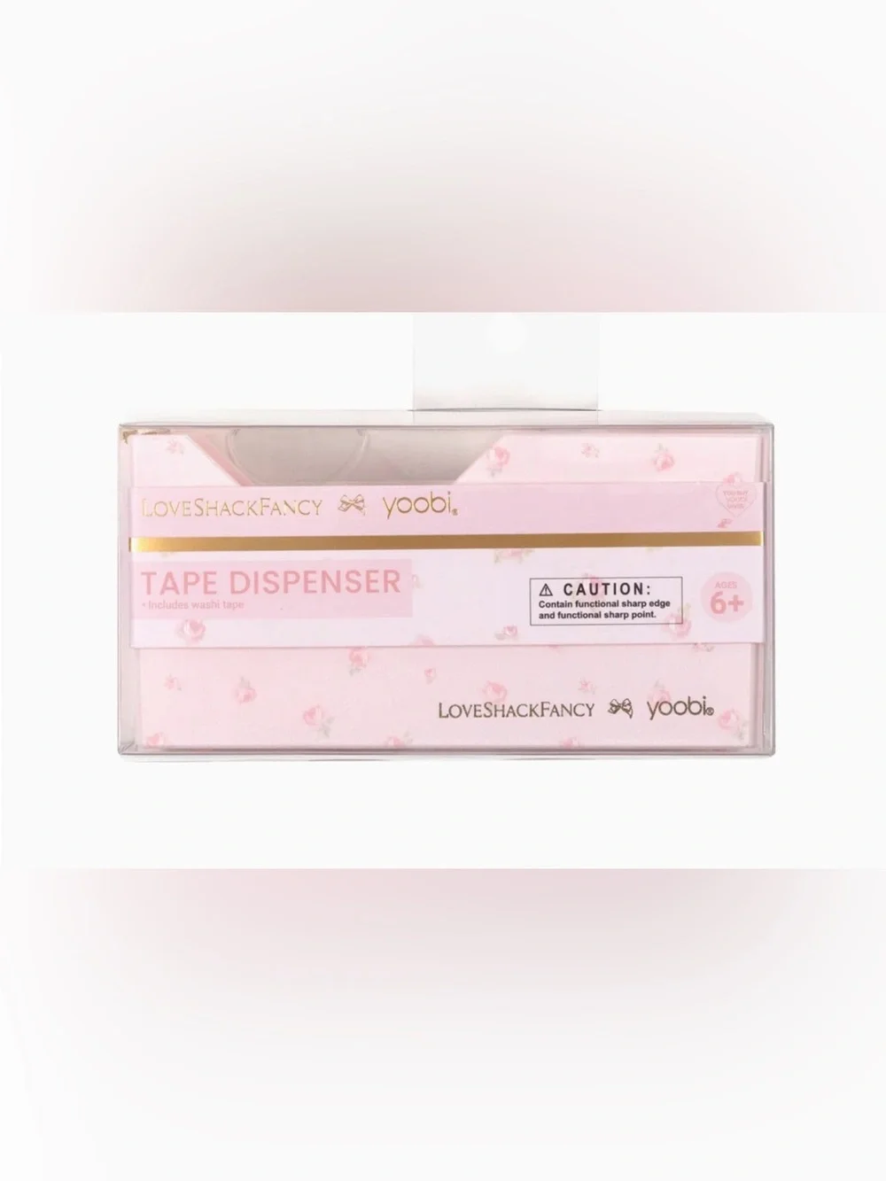 🎀 LoveShackFancy │ Yoobi Blooming Heirloom Tape Dispenser With Tape 🎀